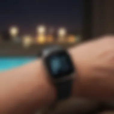 Enhance Your Sleep Quality Illustration showcasing the Fitbit app's sleep tracking feature