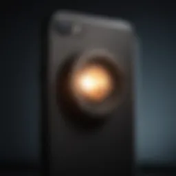 Illuminating the Dark: Flashlight Icon on iPhone