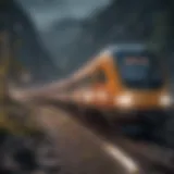 Futuristic Train Game