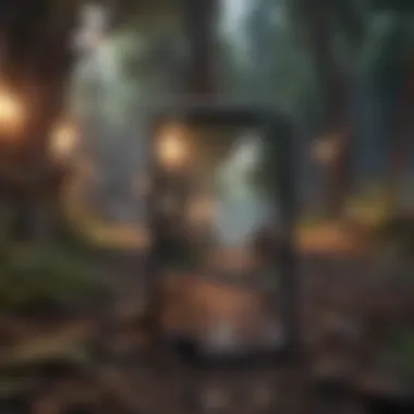 Immersive Gameplay Environment A captivating scene from a popular grindable mobile game, illustrating the immersive gameplay environment.