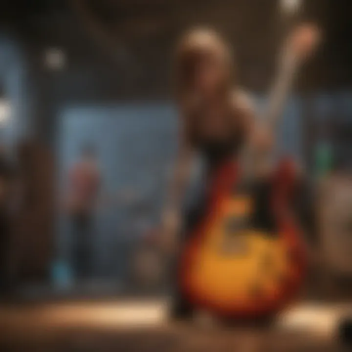 Guitar Hero customization options for players