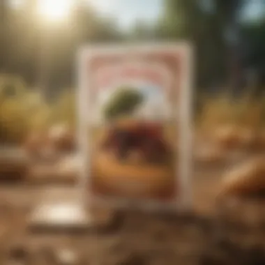 Artistic Card Representation Harvest-themed solitaire card design