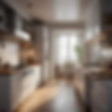 An intricate kitchen layout inspired by a simulation game.