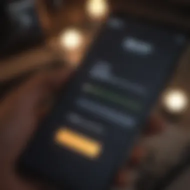 Battery Optimization Features on Samsung Phone A Samsung phone with battery optimization settings on the screen