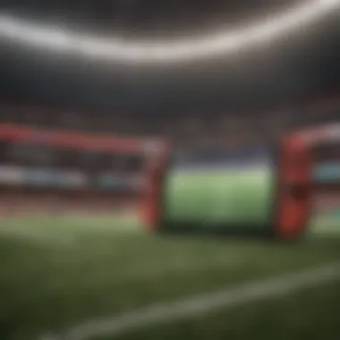 Immersive stadium experience in Nintendo Switch football game