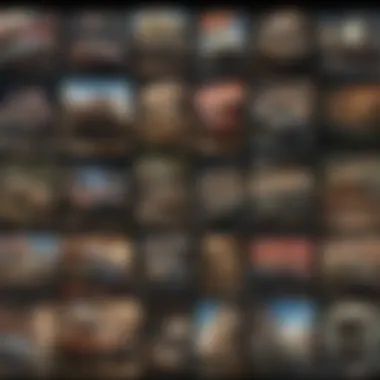 Influential Titles in Game Building A collage of iconic video game building titles that have influenced the genre.