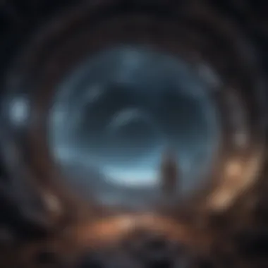 Unraveling Space Narratives An intricate storyline depiction in a space-themed mobile game