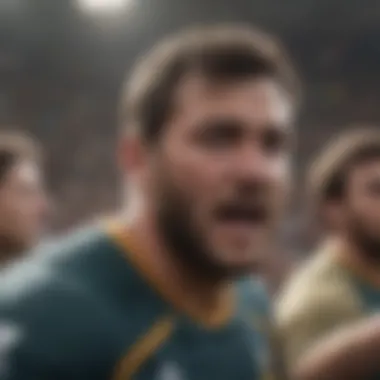 Rugby Fans Excitement Rugby Fans Excitement