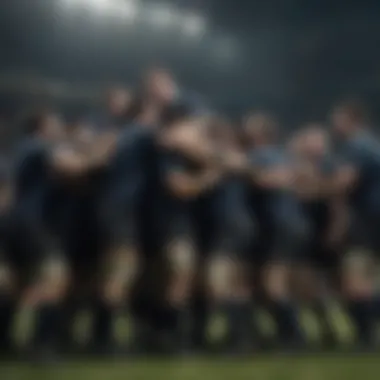Rugby Team Celebration Rugby Team Celebration
