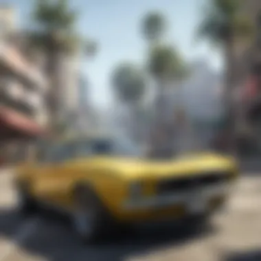 iPhone showcasing GTA V in action