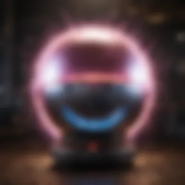 Kirby adorned with electric sparks exuding shocking energy