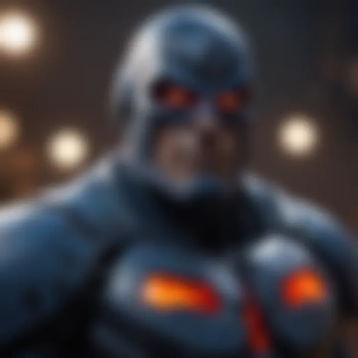 Darkseid, the formidable cosmic tyrant