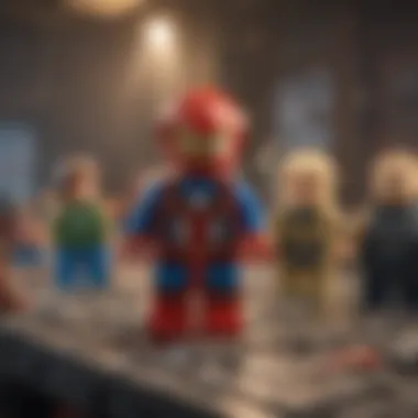 The Dynamic Superhero Team Superhero team assembling in LEGO Marvel