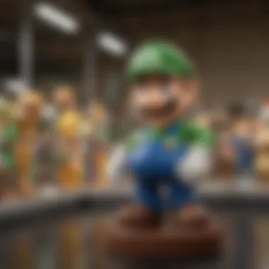 Exquisite Display of Luigi Amiibos Collection Luigi Amiibos Collection Showcase