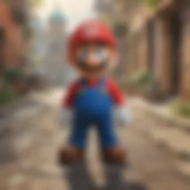 Visual Enhancements in Mario All Stars Visual enhancement comparison of Mario All Stars