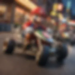 Iconic characters racing