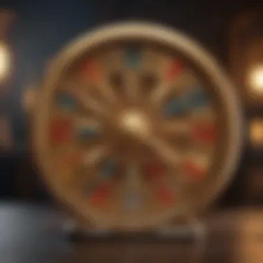 Golden Spin Wheel in Coin Master