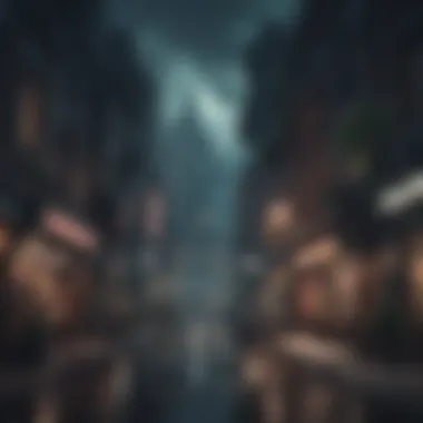 Midgar City on Nintendo Switch Imaginative portrayal of Midgar, the fictional city in Final Fantasy VII