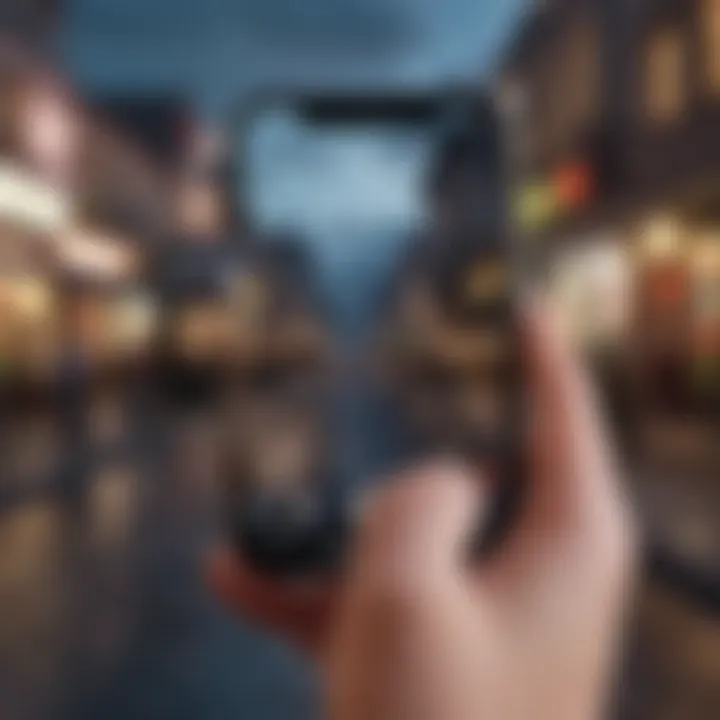 Screenshot showcasing mobile gaming experience on an iPhone