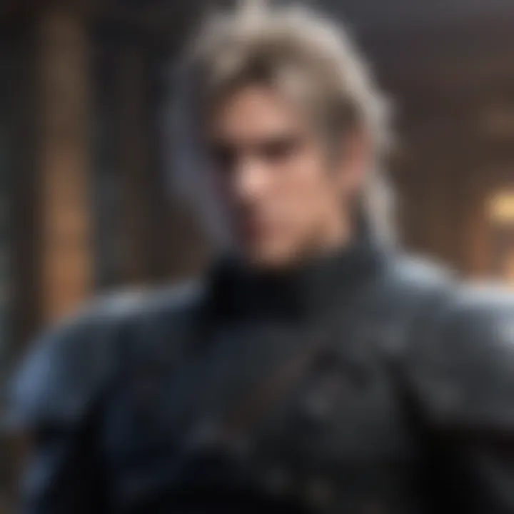 Mysterious and powerful antagonist in Final Fantasy VII: Crisis Core