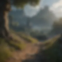 Mystical Landscape of Elden Ring on Nintendo Switch
