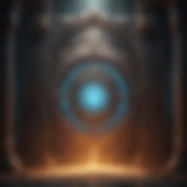 Illustration of a mystical portal in AFK Arena