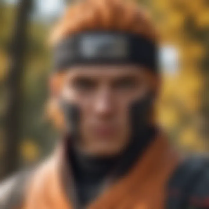 Naruto-themed open-world RPG character customization