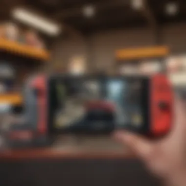 Navigating the Nintendo eShop for Free Downloads An inviting interface of the Nintendo eShop highlighting free downloadable games