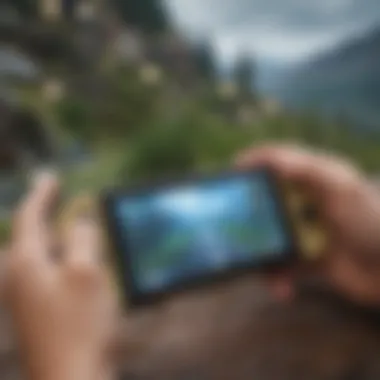 Enhancing Gaming Experience with Memory Card Nintendo Switch Lite console with memory card