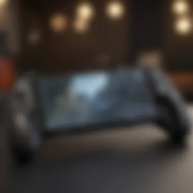Ergonomic Design for Enhanced Gaming Comfort Ergonomically designed smartphone for comfortable gaming sessions