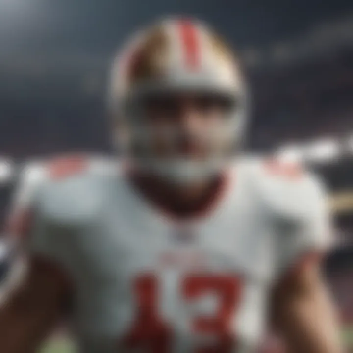 Detailed player customization in American football game on Nintendo Switch