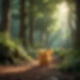 Majestic Forest Pokemon Encounter