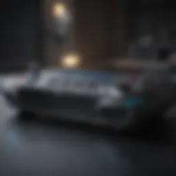 Sleek and Futuristic Console Design