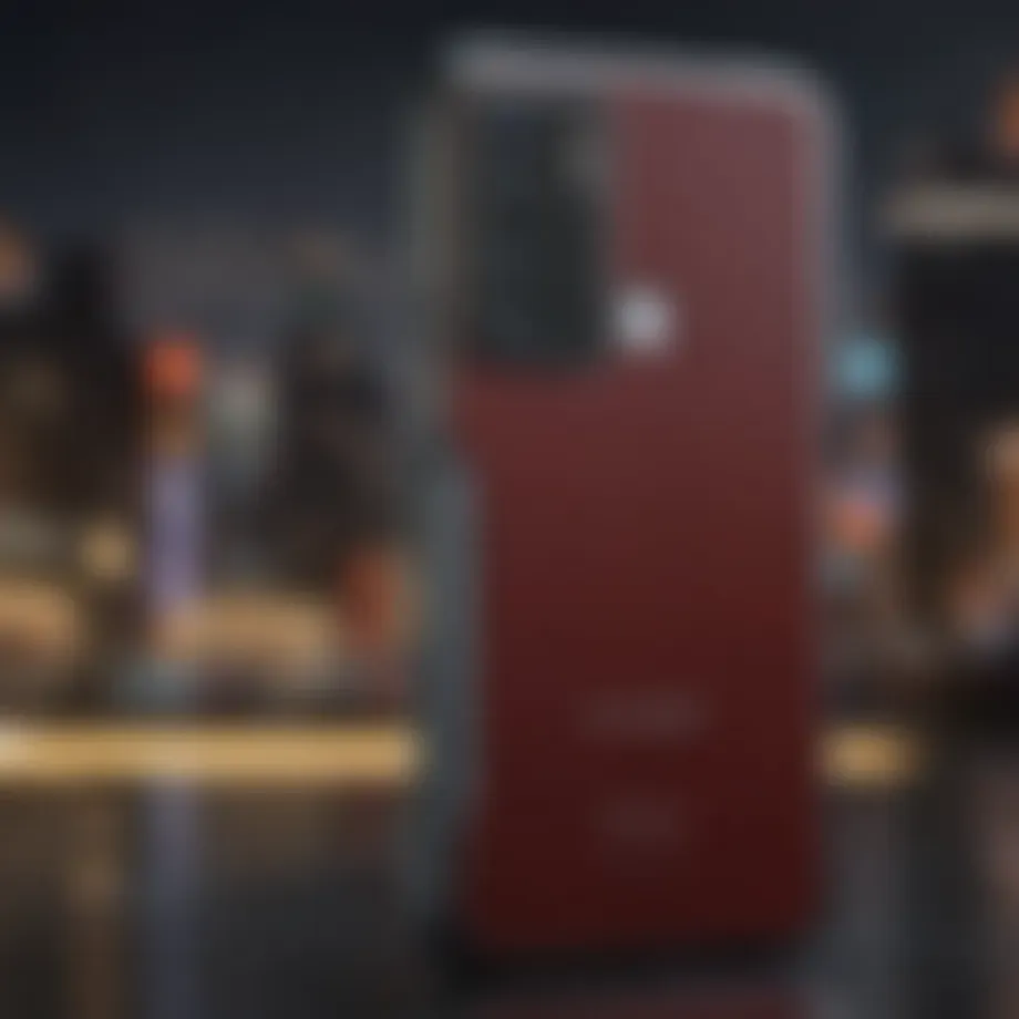 Sleek and Futuristic Smartphone Design