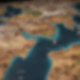 Strategic World Map Gameplay