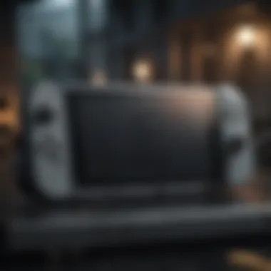 Innovative Gaming Platform Stylized Nintendo Switch console