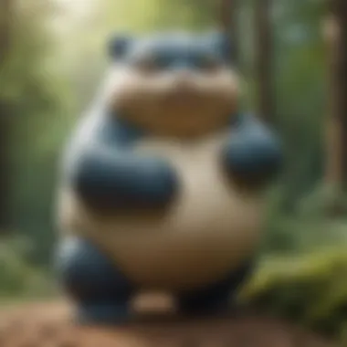 Snorlax symbolizing balance between relaxation and performance