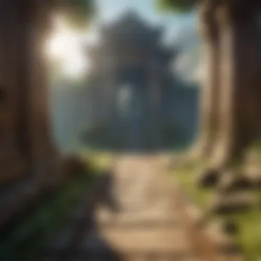 Enigmatic Temple Run Environment Mysterious Temple Run Setting