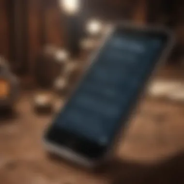 Immersive Text Adventures Text-based adventure game on a flip phone