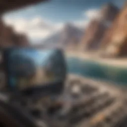 A captivating mobile game interface showcasing stunning graphics