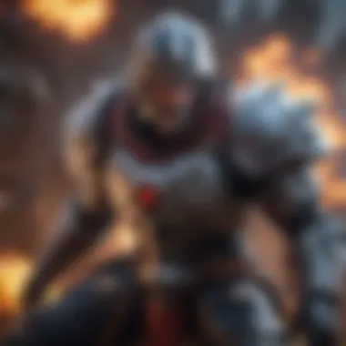 Engaging Gameplay Mechanics in Mobile MMORPGs A close-up of gameplay mechanics in action, highlighting strategic combat and character abilities