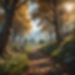 A captivating landscape from a popular strategy game