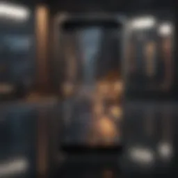 A sleek gaming phone showcasing advanced design and features.