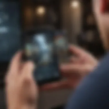 Player Interactions in Mobile Gaming An engaging graphical representation of player interactions in mobile games.