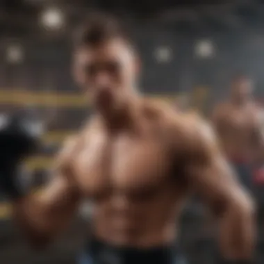 Visual representation of user demographics in fitness boxing apps