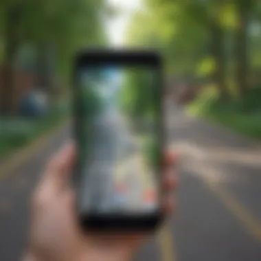 GPS Manipulation in Pokémon Go Map showcasing GPS manipulation within Pokémon Go