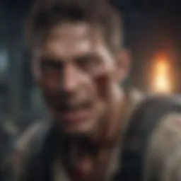 A thrilling scene from a zombie survival game showcasing intense gameplay.